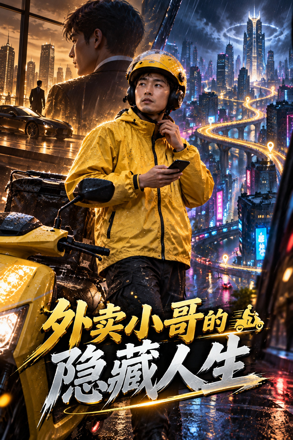 外卖小哥的隐藏人生